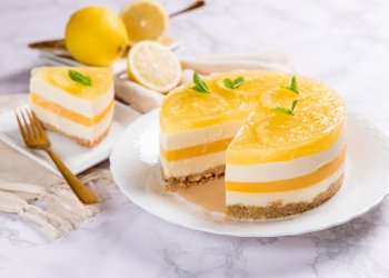 Συνταγή για cheesecake με λεμόνι