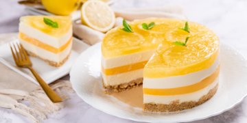 Συνταγή για cheesecake με λεμόνι